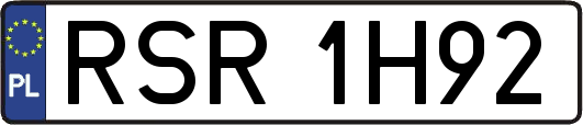 RSR1H92