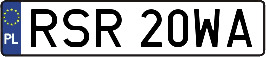 RSR20WA