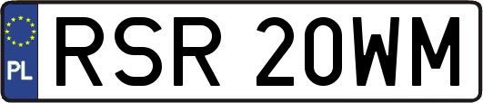 RSR20WM