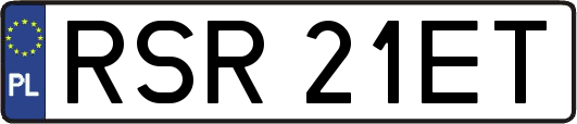 RSR21ET