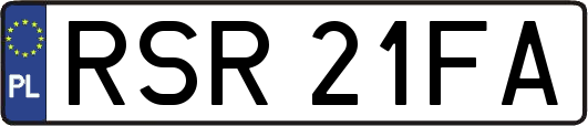 RSR21FA