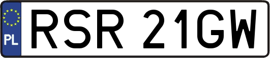 RSR21GW