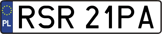RSR21PA