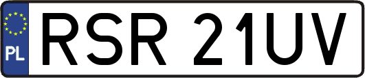 RSR21UV