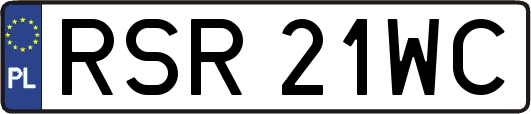 RSR21WC