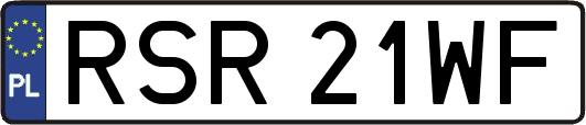 RSR21WF