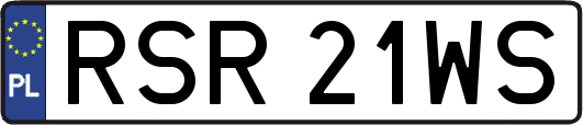 RSR21WS