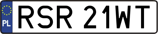 RSR21WT
