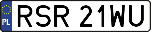 RSR21WU