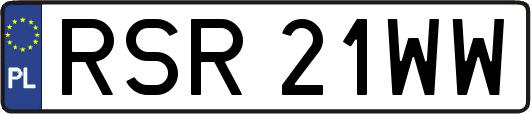 RSR21WW