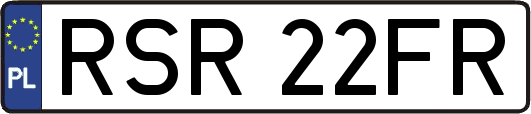 RSR22FR