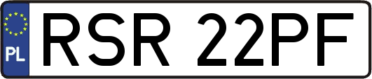 RSR22PF