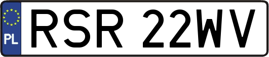 RSR22WV