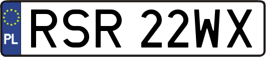 RSR22WX