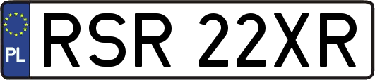 RSR22XR