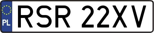 RSR22XV