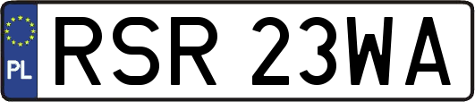 RSR23WA