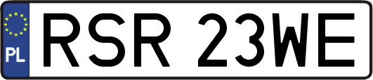 RSR23WE