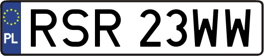 RSR23WW