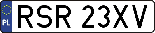 RSR23XV