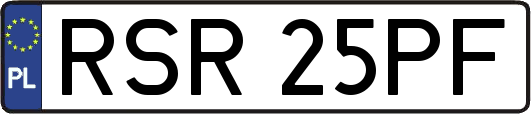 RSR25PF