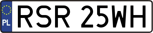 RSR25WH
