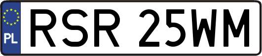 RSR25WM