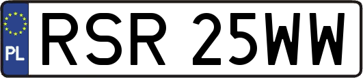 RSR25WW