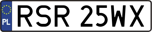 RSR25WX