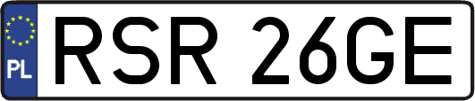 RSR26GE