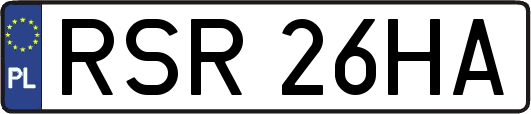 RSR26HA