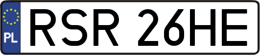 RSR26HE