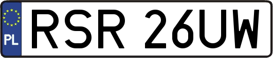 RSR26UW