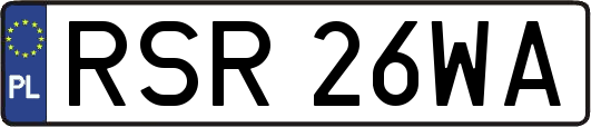 RSR26WA