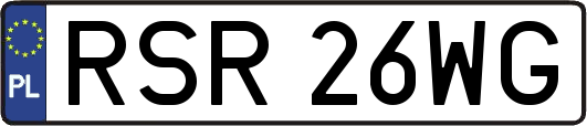 RSR26WG