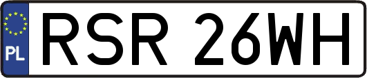 RSR26WH
