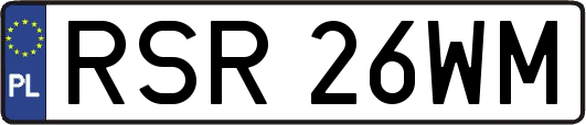 RSR26WM