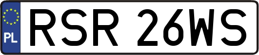 RSR26WS