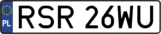 RSR26WU