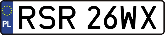 RSR26WX