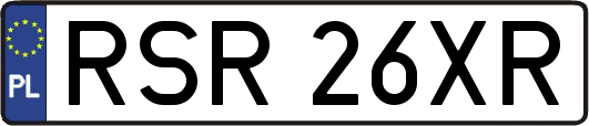 RSR26XR