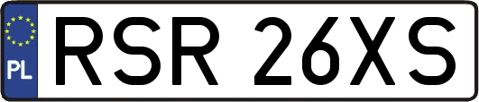 RSR26XS