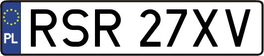 RSR27XV
