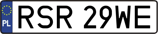 RSR29WE