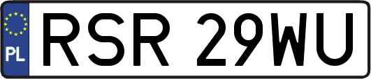 RSR29WU