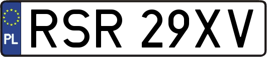 RSR29XV