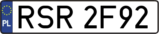 RSR2F92