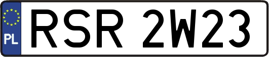 RSR2W23