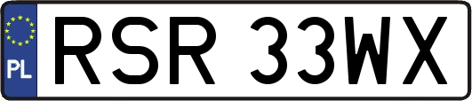 RSR33WX