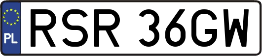 RSR36GW